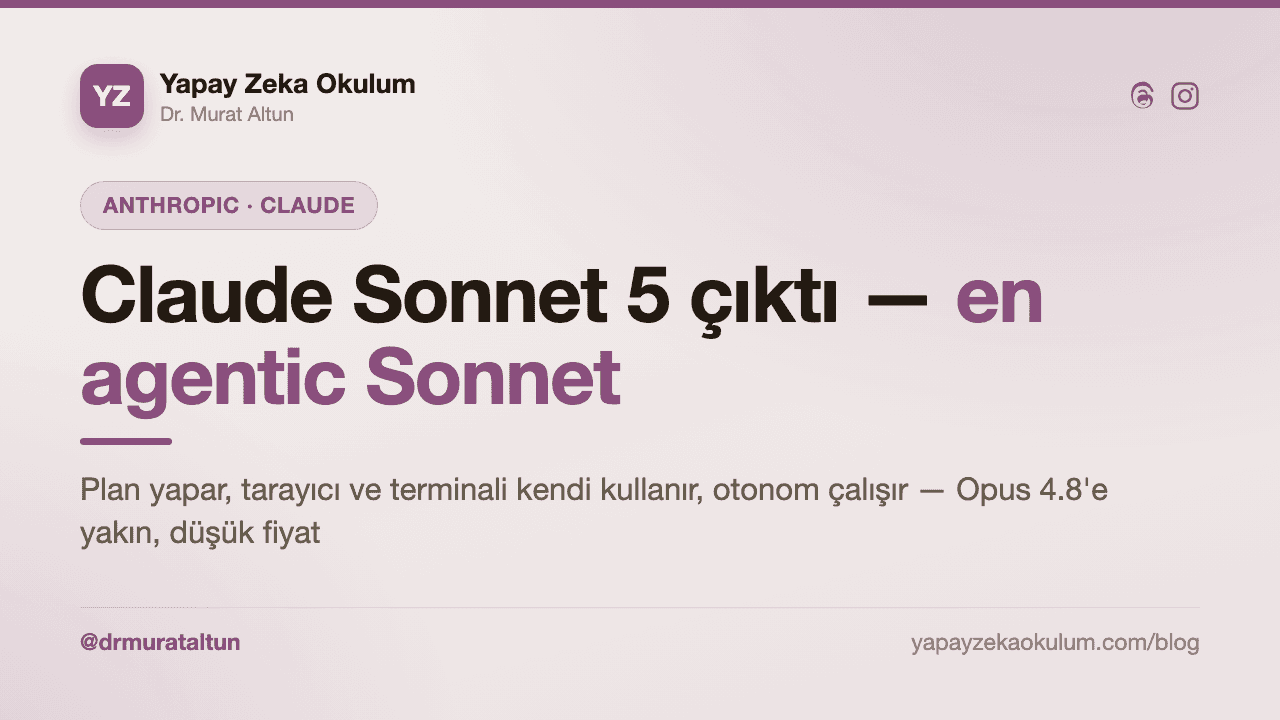 Claude Sonnet 5: En Agentic Sonnet — Özellikler, Fiyat ve Sizin İçin Anlamı